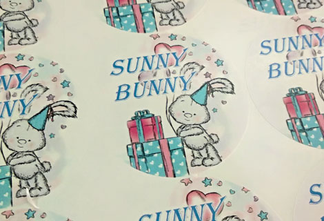 стікер sunny bunny